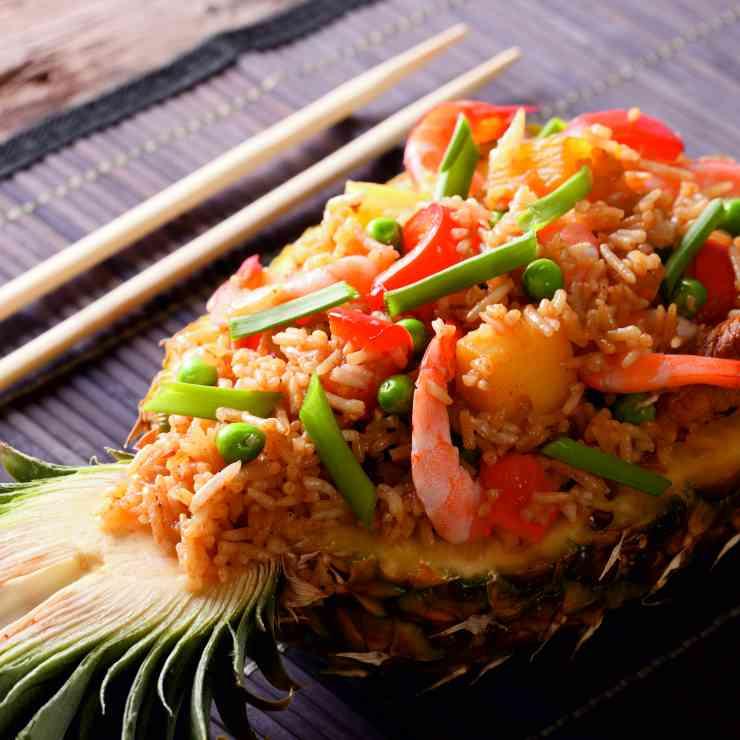 Pineapple - Veggie Rice