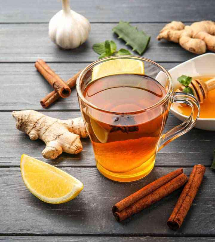 Ginger Lemon Herbal Tea