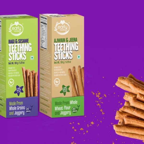 Edible teethers by Early Foods – chewing glory for your young ones!