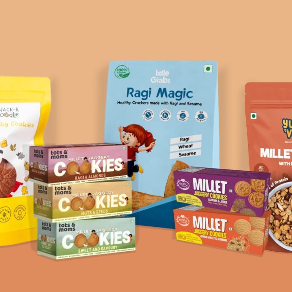 5 Homegrown Brands that are making Millet Based Dry Snacks for Kids!